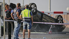 Į žmones Kambrilse įsirėžęs &bdquo;Audi A3&ldquo; automobilis