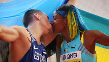 Maicelis Uibo ir Shaunae Miller-Uibo