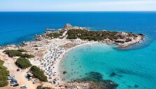 Punta Molentis paplūdimys, Sardinija
