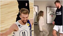 Domantas Sabonis parodė puikius &scaron;okėjo įgūdžius.