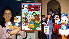 Regina Komžienė, pirmasis žurnalo &bdquo;Mickey Mouse&ldquo; numeris