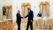 Rusijos prezidento Vladimiro Putino susitikimas su JAV valstybės sekretoriumi Johnu Kerry