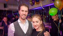 Gintarė Slausgalvienė su vyru Tomu