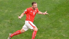 Haris Seferovičius džiaugiasi įvarčiu