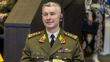 Generolas Valdemaras Rup&scaron;ys NATO susitikime. NATO nuotr.