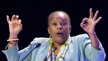Prancūzijos teisingumo ministrė Christiane Taubira