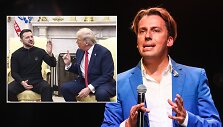 Maksimas Galkinas, Volodymyras Zelenskis, Donaldas Trumpas