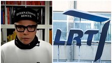 Juozas Statkevičius ir LRT logotipas