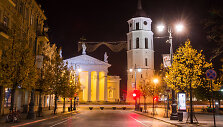 Rudens vakaras Vilniuje