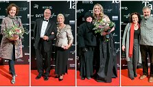 Nelė Savičenko, Tatjana Luckienė-Aldag su vyru Howardu Aldagu, Dalia Ibelhauptaitė, Giedrė Žickytė, Vytautas Kaniu&scaron;onis su žmona