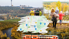 Apžvalgos aik&scaron;telės, nuo kurių atsiveria gražiausios panoramos Vilniuje