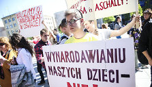 Mitingas dėl lenkų ir rusų mokyklų