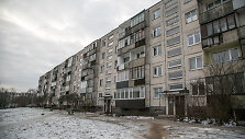 Negyvenamo socialinio būsto balkonas