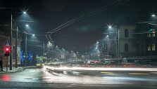 Nauji LED &scaron;viestuvai Kauno Bir&scaron;tono gatvėje