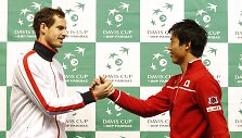 Andy Murray ir Kei Nishikoris