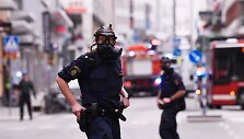 Stokholme sunkvežimis rėžėsi į minią žmonių