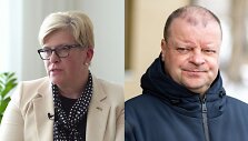 Ingrida &Scaron;imonytė ir Saulius Skvernelis