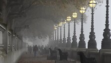 Londoną ir Paryžių užklojęs rūkas