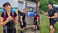 Vaidos ir Andriaus Rimi&scaron;kių žygis Camino de Santiago keliu