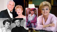 Angela Lansbury su vyru Peteriu Shaw ir mama Moyna MacGill