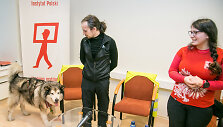 Klaudia Jadwiszczyk ir Krzysztofas Lewickis Lenkijos institute Vilniuje
