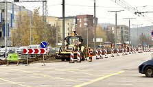 Kelio darbai T. Narbuto gatvėje