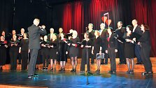 Varėnoje skambiai nuaidėjo chorų festivalis &bdquo;&Scaron;irdžių kalba&ldquo;.