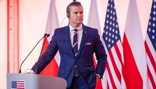 Gynybos sekretorius Pete'as Hegsethas / WOJTEK RADWANSKI / AFP