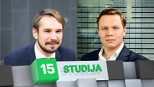 15min studijoje &ndash; Vaidotas Rūkas ir Tautvydas Marčiulaitis