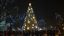 Rietavo Kalėdų eglės įžiebimas