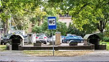 Vie&scaron;asis tualetas ir slėptuvė Vilniaus Žvėryno rajone