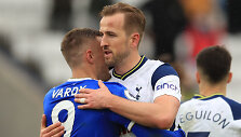 Harry Kane'as ir kompanija &bdquo;Leicester City&ldquo; klubą su Jamie Vardy prie&scaron;akyje pasiuntė į kitų metų UEFA Europos lygą