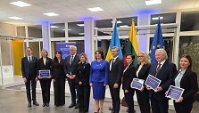 VDU vie&scaron;ėjo Ukrainos pirmoji ponia Olena Zelenska