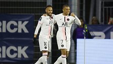 Neymaras ir Kylianas Mbappe