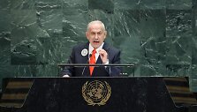 Benjaminas Netanyahu / MICHAEL M. SANTIAGO / Getty Images via AFP