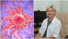 Nacionalinio vėžio instituto Onkoginekologijos skyriaus vedėja, gydytoja aku&scaron;erė ginekologė dr. Daiva Kanopienė
