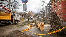 Stipraus vėjo padariniai Vilniaus mieste ir apylinkėse
