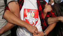 Protestuotojai Minske