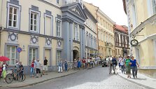 Turistai Vilniuje