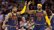 Kyrie Irvingas ir LeBronas Jamesas
