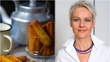 Nida Degutienė ir jos kepti sausainiai