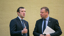 Virginijus Sinkevičius ir Saulius Skvernelis