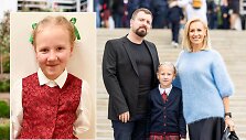 Deivydas Zvonkus ir Katažina Zvonkuvienė su dukra Kornelija