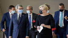 Ingrida &Scaron;imonytė ir Davidas Sassoli