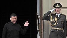 Volodymyras Zelenskis / SERGEI SUPINSKY / AFP