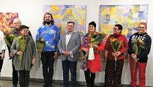Parodos &bdquo;I&scaron;girsk upės dainą&ldquo; dalyviai