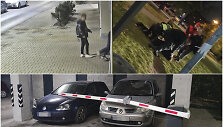 Vaizdo stebėjimo kameromis užfiksuota, kaip paaugliai Kaune niokoja daugiabučio turtą