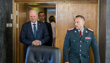Saulius Skvernelis ir Linas Pernavas
