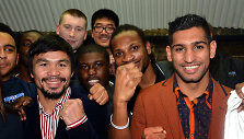 Manny Pacquiao ir Amiras Khanas