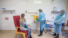 Vilniaus miesto klinikinės ligoninės medikų vakcinacija nuo COVID-19